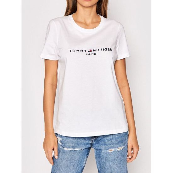 Γυναικείο Heritage T-shirt Λευκό Tommy Hilfiger WW0WW31999-YBR