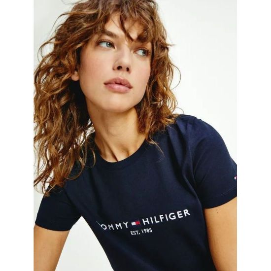 Γυναικείο Heritage T-shirt Navy Μπλε Tommy Hilfiger WW0WW31999-DW5
