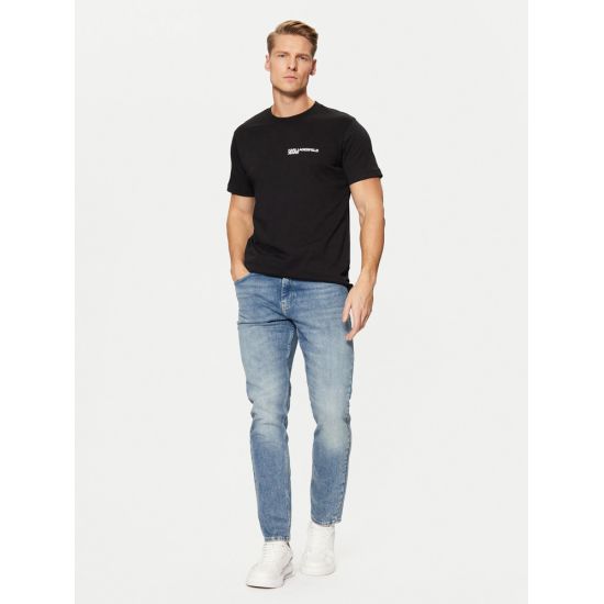 Ανδρικό Slim T-shirt Μαύρο Karl Lagerfeld Jeans A1M17003-999 BLACK