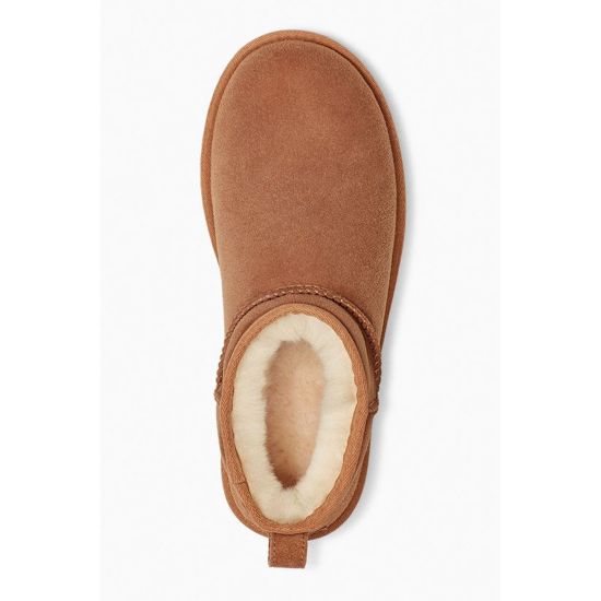 Γυναικεία Classic Ultra Mini Μποτάκια Καφέ UGG 1116109-CHE