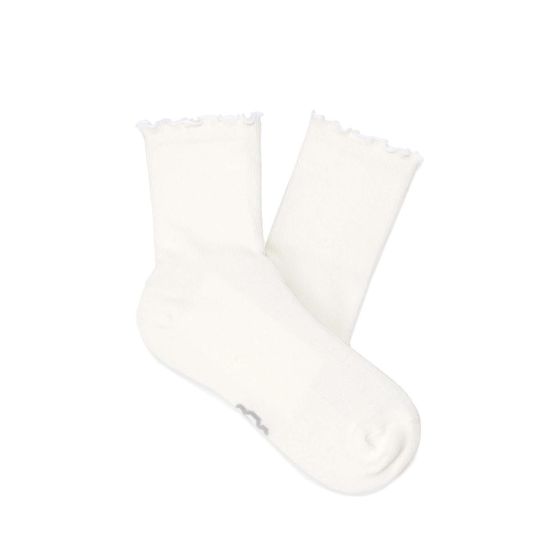 Γυναικείες Karsyn Lettuce Edge Κάλτσες Λευκές UGG 1125531-WHT
