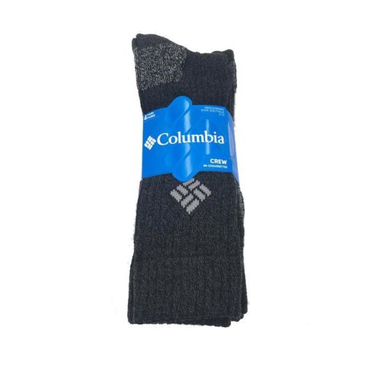 Unisex Κάλτσες 4 Τεμαχίων Μαύρες Columbia C1179B-BLACK
