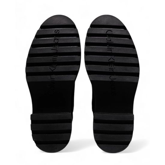 Γυναικείες Δερμάτινες Chelsea Μπότες Μαύρες Calvin Klein YW0YW01547-0GJ