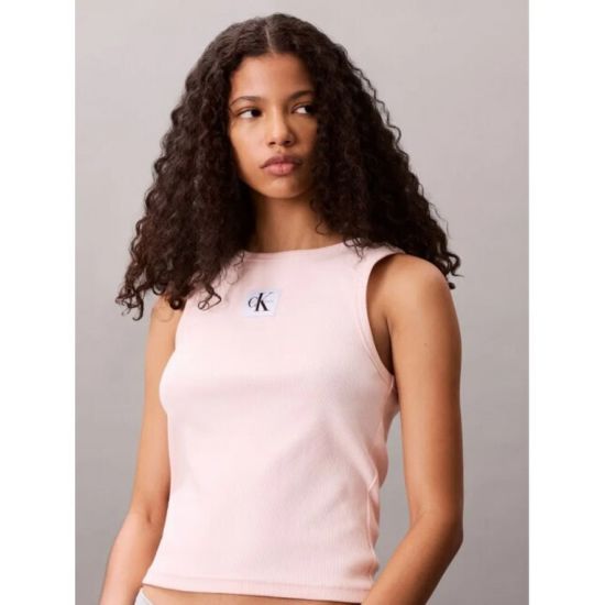 Γυναικείο Αμάνικο Τοπ Ροζ Calvin Klein LV047C909G-VI7