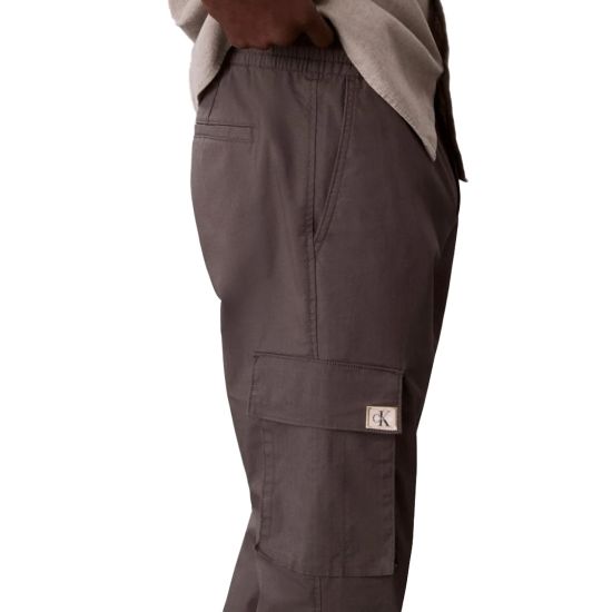 Ανδρικό Cargo Παντελόνι Γκρι Calvin Klein LV04RC617G-PAR