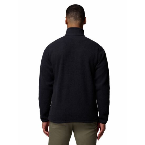 Ανδρικό Jasper Ridge Pebbled Half Zip Fleece Μαύρο Columbia 2142411-010