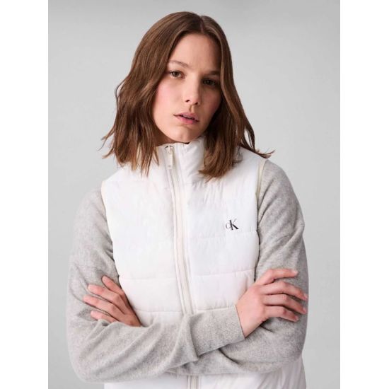 Γυναικείο Γιλέκο Λευκό Calvin Klein LV047C511G-YAS