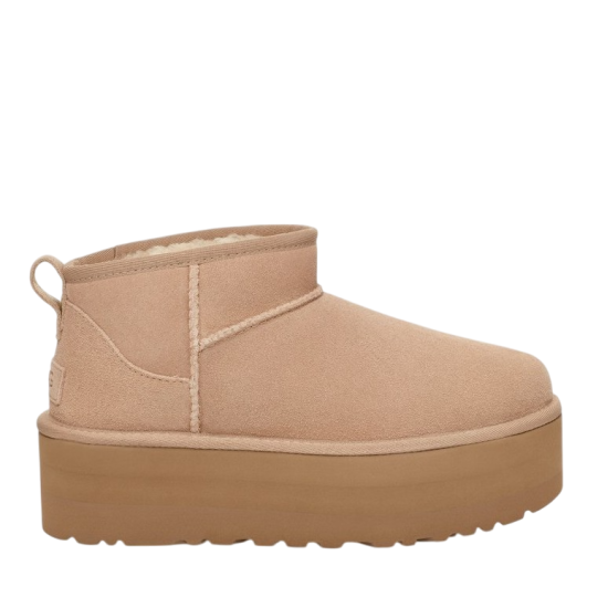 Γυναικεία Classic Ultra Mini Platform Μποτάκια Μπεζ UGG 1135092-SAN