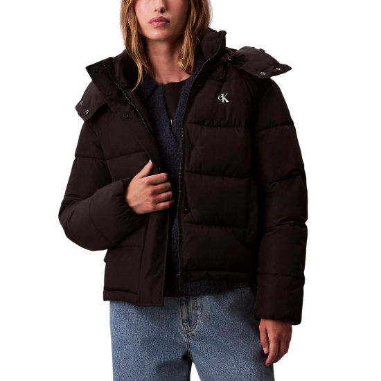 Γυναικείο Puffer Μπουφάν Μαύρο Calvin Klein LV047D513G-UB1