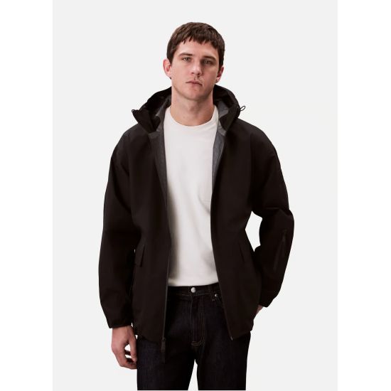Ανδρικό Μπουφάν Μαύρο Calvin Klein LV04RC509G-UB1