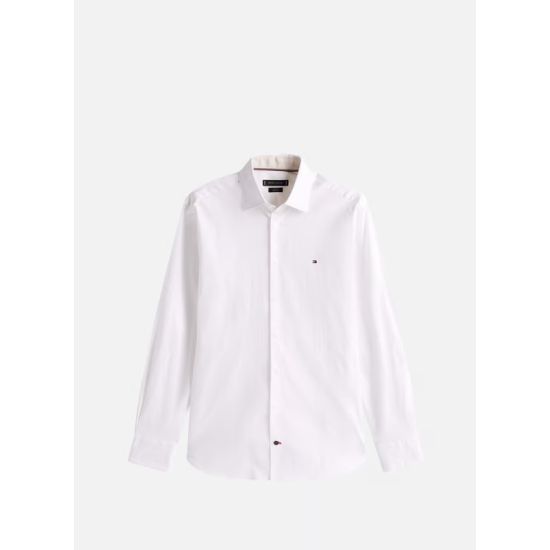 Ανδρικό Πουκάμισο Λευκό Tommy Hilfiger MW0MW40674-YCF
