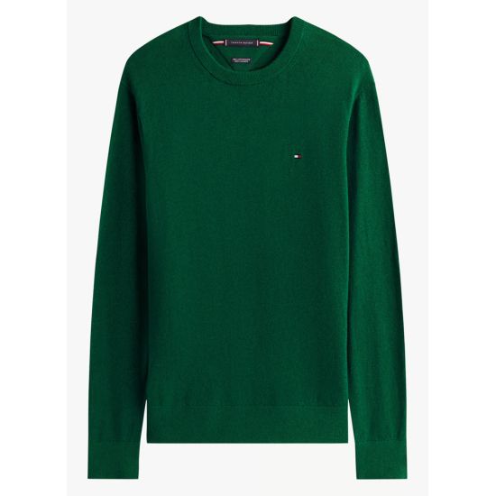 Ανδρικό Πουλόβερ Πράσινο Tommy Hilfiger MW0MW28046-MQ8