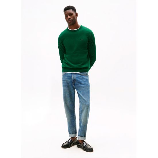 Ανδρικό Πουλόβερ Πράσινο Tommy Hilfiger MW0MW28046-MQ8