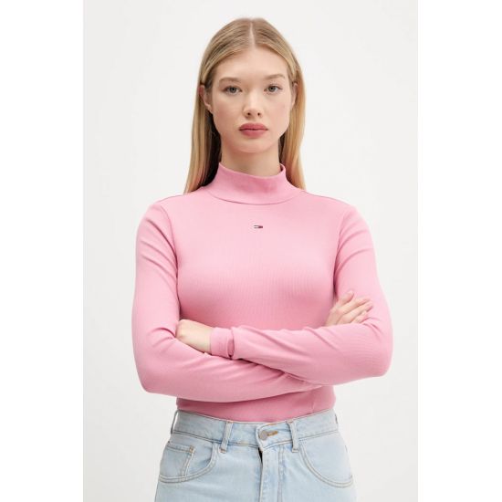Γυναικεία Μπλούζα Ζιβάγκο Ροζ Tommy Jeans DW0DW19830-THC