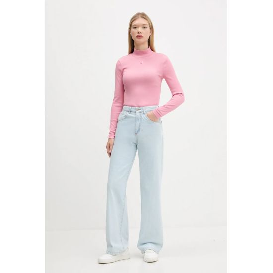 Γυναικεία Μπλούζα Ζιβάγκο Ροζ Tommy Jeans DW0DW19830-THC