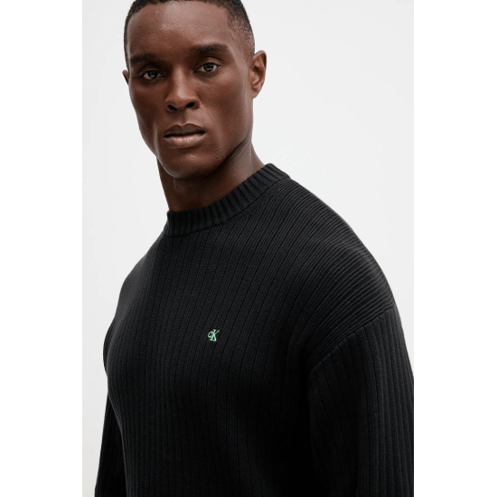 Ανδρικό Πουλόβερ Μαύρο Calvin Klein LV04RD314G-UB1
