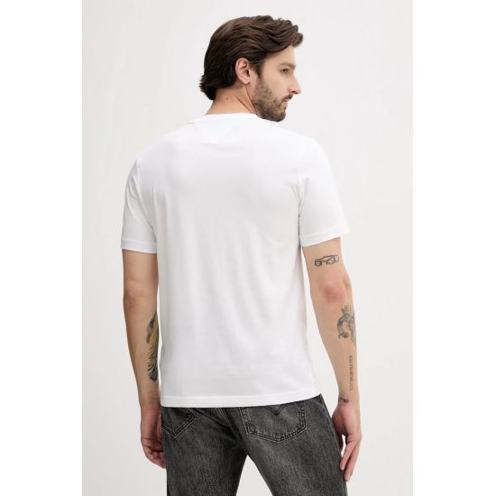 Ανδρικό T-shirt Λευκό Tommy Hilfiger MW0MW40324-YBR