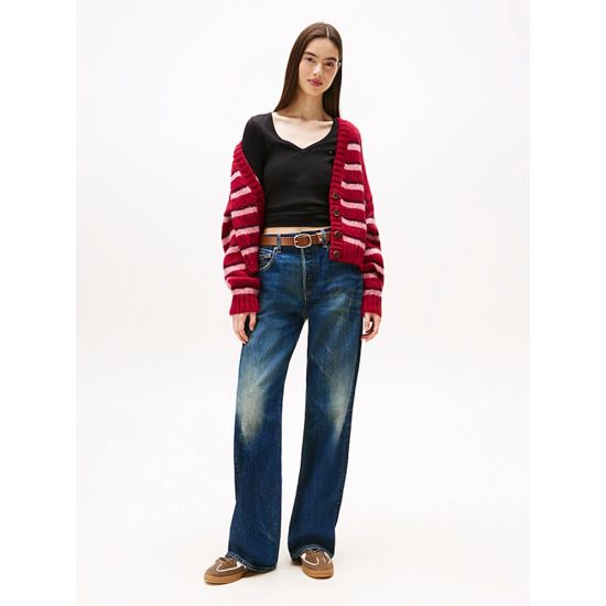 Γυναικεία Μακρυμάνικη Μπλούζα Μαύρη Tommy Jeans DW0DW17990-BDS