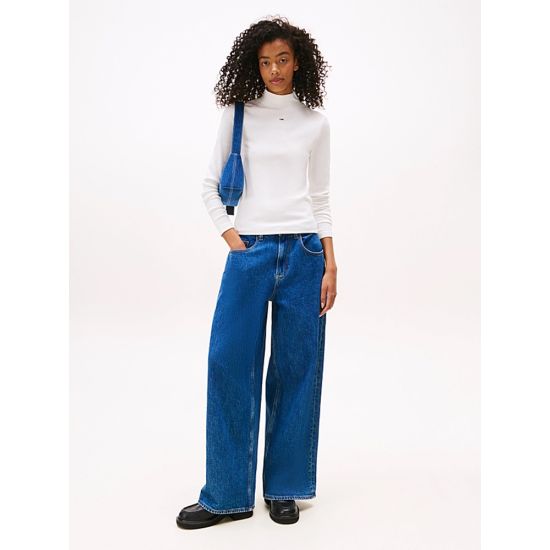 Γυναικεία Μπλούζα Ζιβάγκο Λευκή Tommy Jeans DW0DW19830-YBL