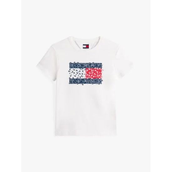 Γυναικείο T-shirt Λευκό Tommy Jeans DW0DW20897-YBL