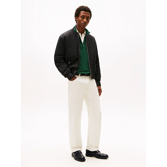 Ανδρικά Δερμάτινα Παπούτσια Μαύρα Tommy Hilfiger FM0FM05767-BDS