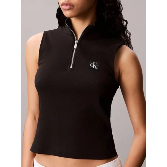 Γυναικείο Αμάνικο Τοπ Μαύρο Calvin Klein LV047C909G-UB1