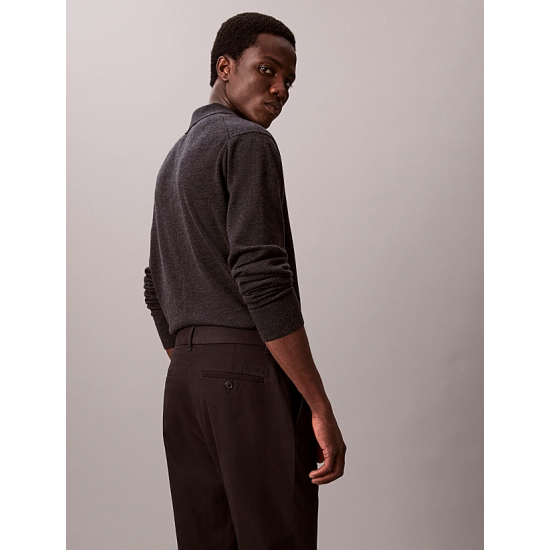 Ανδρικό Παντελόνι Μαύρο Calvin Klein LV04LD614G-UB1