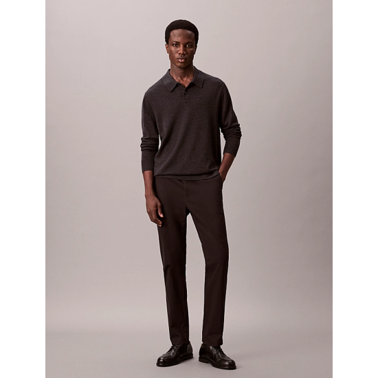 Ανδρικό Παντελόνι Μαύρο Calvin Klein LV04LD614G-UB1