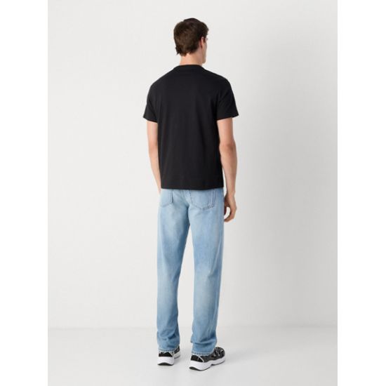 Ανδρικό T-shirt Μαύρο Calvin Klein LV04RD814G-UB1