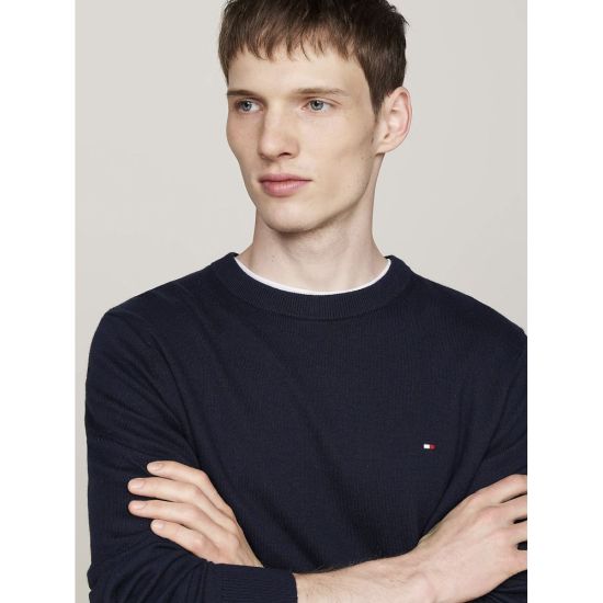 Ανδρικό Πουλόβερ Navy Μπλε Tommy Hilfiger MW0MW28046-DW5