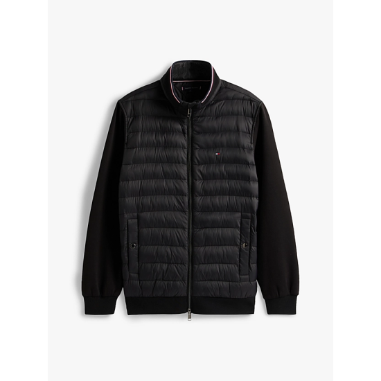 Ανδρικό Μπουφάν Μαύρo Tommy Hilfiger MW0MW41329-BDS