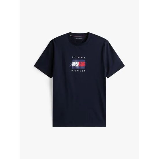 Ανδρικό T-shirt Navy Μπλε Tommy Hilfiger MW0MW41338-DW5
