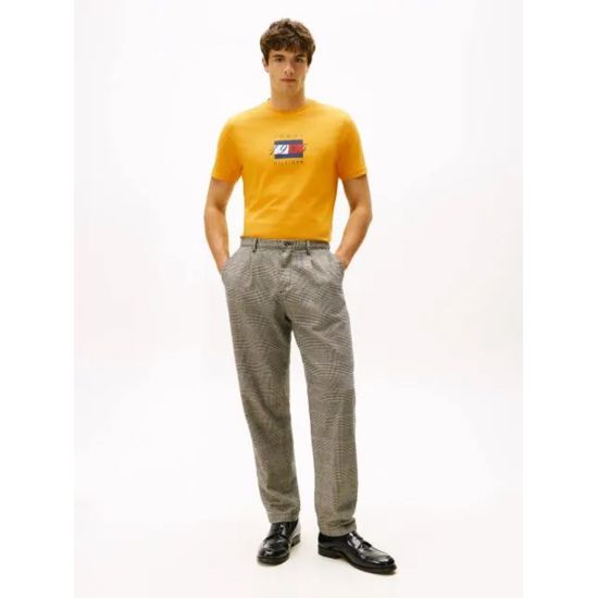 Ανδρικό T-shirt Κίτρινο Tommy Hilfiger MW0MW41338-ZF4
