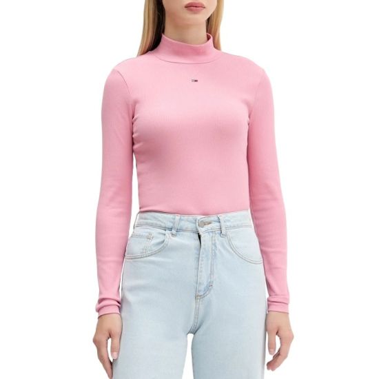 Γυναικεία Μπλούζα Ζιβάγκο Ροζ Tommy Jeans DW0DW19830-THC
