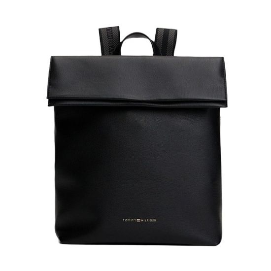 Γυναικεία Τσάντα Πλάτης Μαύρη Tommy Hilfiger AW0AW17654-BDS