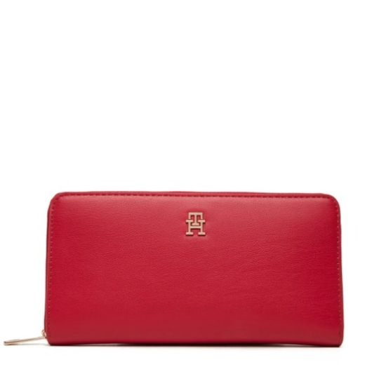 Γυναικείο TH Monogram Πορτοφόλι Κόκκινο Tommy Hilfiger AW0AW17744-XLG