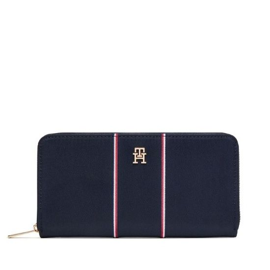 Γυναικείο TH Monogram Πορτοφόλι Navy Μπλε Tommy Hilfiger AW0AW17954-0GY