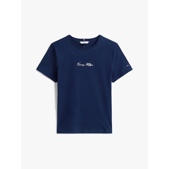 Γυναικείο T-shirt Navy Μπλε Tommy Hilfiger WW0WW47460-C1G