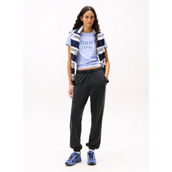 Γυναικείο T-shirt Μωβ Tommy Jeans DW0DW21966-C5Z
