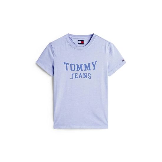 Γυναικείο T-shirt Μωβ Tommy Jeans DW0DW21966-C5Z
