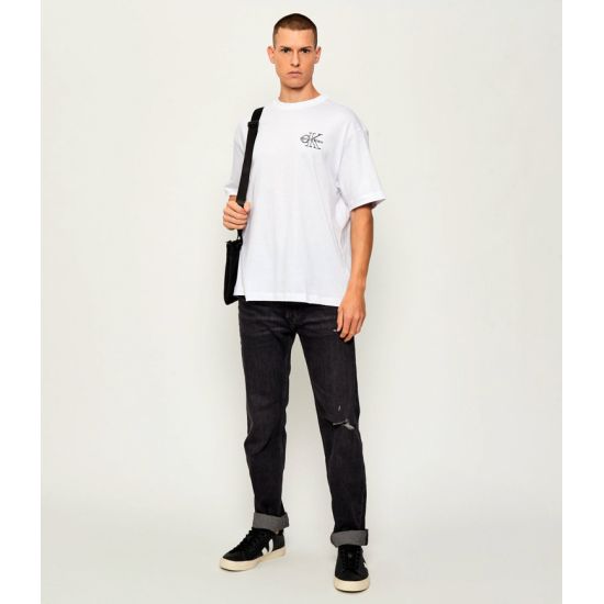 Ανδρικό T-shirt Λευκό Calvin Klein LV04RC856G-YAA
