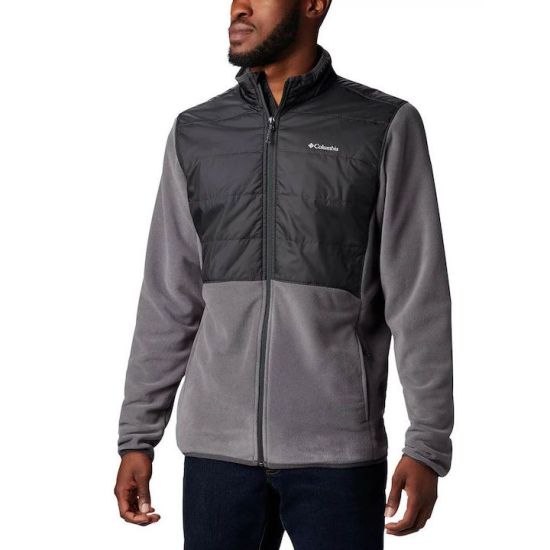 Ανδρική Basin Butte Fleece II Ζακέτα Γκρι Columbia 2101761-023