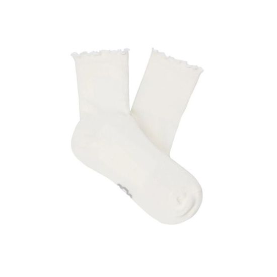 Γυναικείες Karsyn Lettuce Edge Κάλτσες Λευκές UGG 1125531-WHT