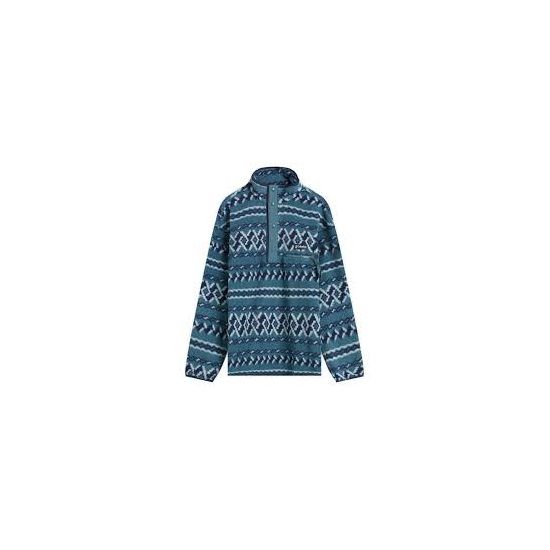 Ανδρικό Helvetia II Printed Half Snap Fleece Μπλε Columbia 2098461-429