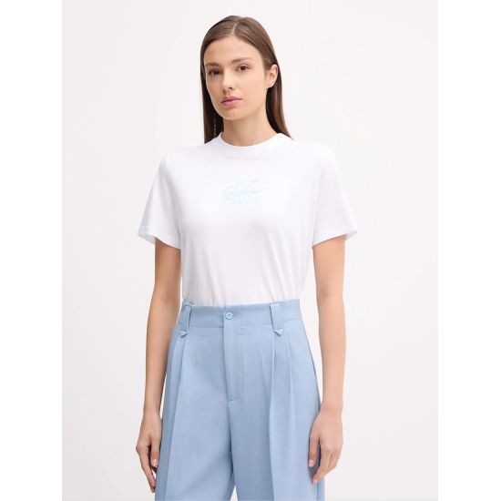Γυναικείο T-shirt Λευκό Calvin Klein LV047C863G-YAA