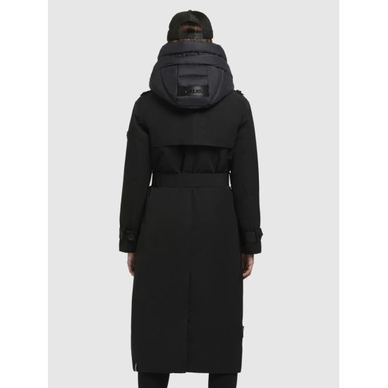 Γυναικεία Elena Καπαρντίνα Μαύρη Khujo KJ267CO253-BLACK