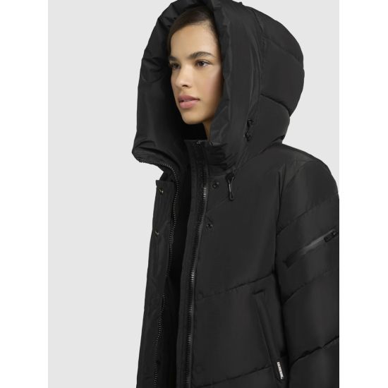 Γυναικείο Jange Μπουφάν Μαύρο Khujo KJ250CO253-BLACK