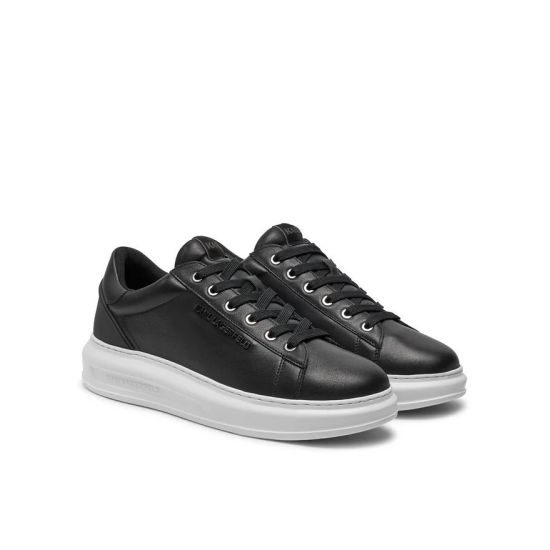 Ανδρικά Δερμάτινα NFT Kounter Sneakers Μαύρα Karl Lagerfeld KL52575N-000