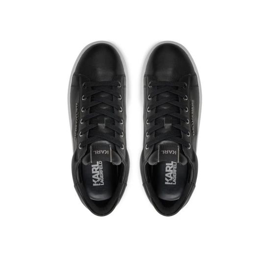 Ανδρικά Δερμάτινα NFT Kounter Sneakers Μαύρα Karl Lagerfeld KL52575N-000