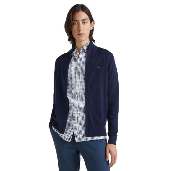 Ανδρική Ζακέτα Navy Μπλε Tommy Hilfiger MW0MW28050-DW5